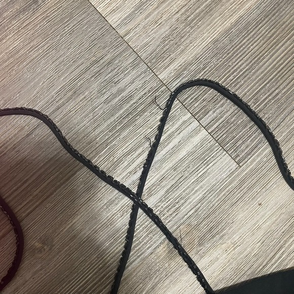 VTG GILAR EVENING Sz 8 Black Beaded Fringe Racerback Dress Little Black Dress - Picture 3 of 11